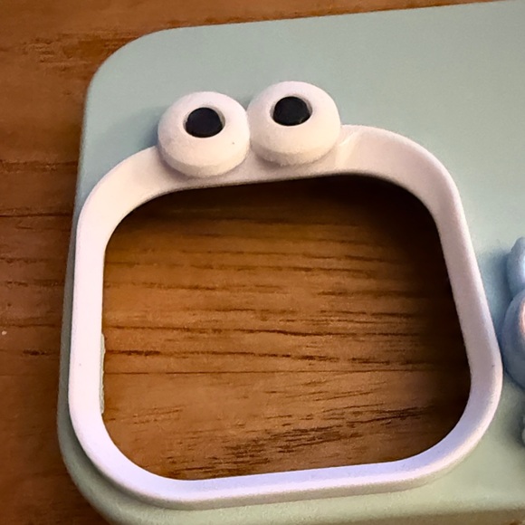 Labubu Character 16 Pro Phone Case - Mint Green - Picture 3 of 4